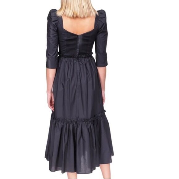 Cara Cara Blue Hill Dress in Black sz 0 - Picture 3 of 5